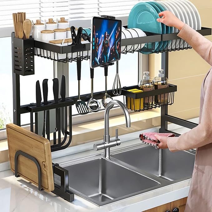 Mippko Clip Clamp Tablet Holder for Desk/Table/Glass Door/Desktop Baffle/Easel,Compatible with 7~12.9 inch iPad/Nexus/LG G Pads/Fire HD,360°Adjustment Aluminium Alloy Arm Metal Mount