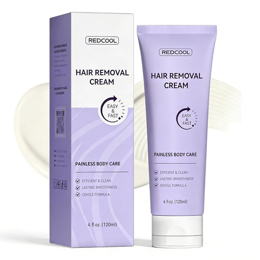 Gentle Hair Removal Cream for Sensitive Skin - Ideal for Legs, Arms & Bikini Area | Includes Spatula Applicator, 1 Count