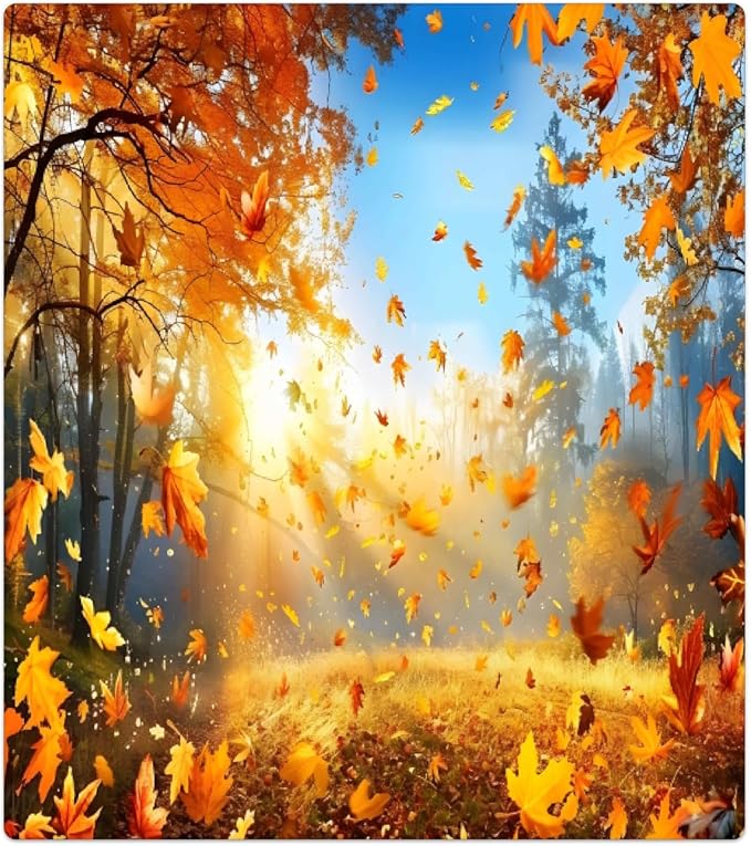 Autumn Forest Landscape Dishwasher Magnet Cover for The Front Magnetic Dishwasher Door Covers Dish Washer Sticker Wrap Home Decorative Appliances Panel Decal Kitchen Decor 23" x 26" (Magnetic)