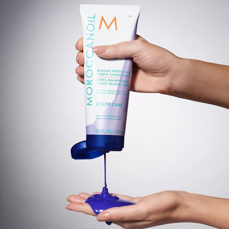 Moroccanoil Blonde Perfecting Purple Conditioner, 6.7 Fl. Oz