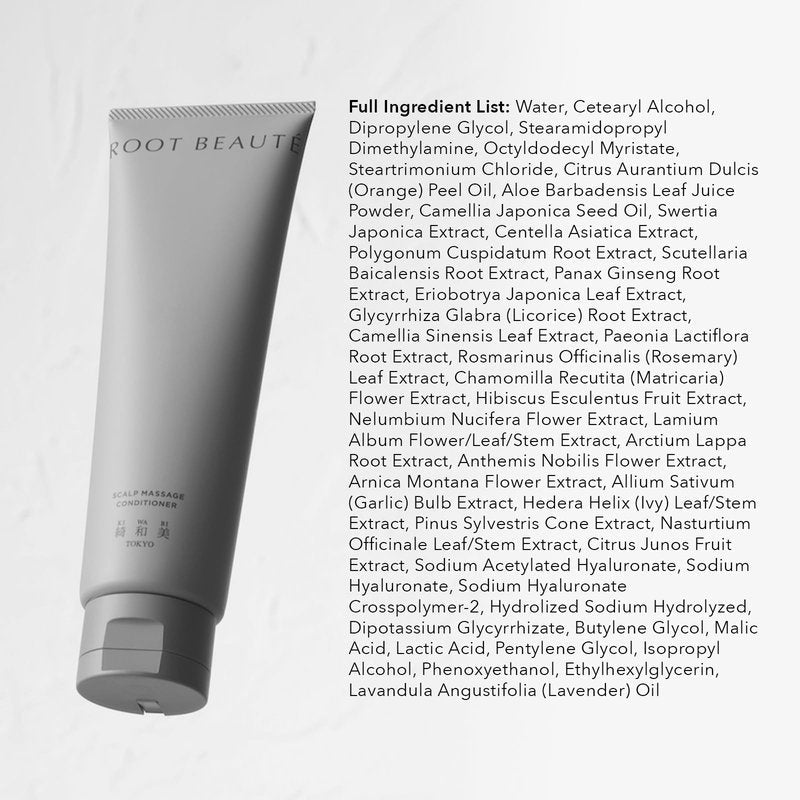KIWABI ROOT BEAUTÉ Scalp Conditioner – Hair Growth & Scalp Treatment for Thinning, Dry & Oily Scalp – Sulfate-Free Hair Conditioner for Women with 23 Botanicals for Lustrous & Healthy Hair