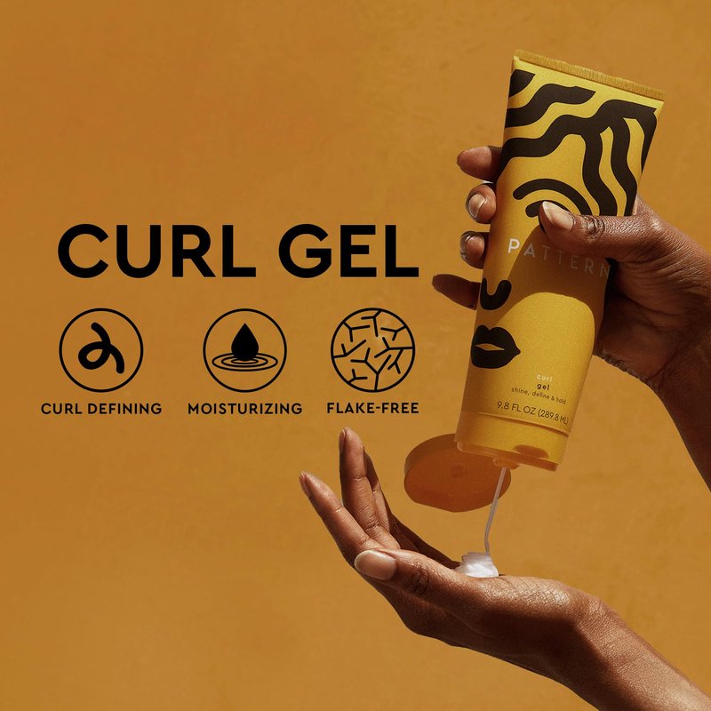 PATTERN Beauty by Tracee Ellis Ross Curl Gel 9.8 fl oz - Definition and Shine for Curlies, Coilies and Tight Textures