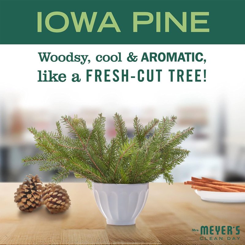 Mrs. MEYER'S CLEAN DAY Hand Soap Variety (Iowa Pine + Peppermint)