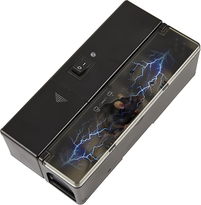 GSS Electric Mouse Trap, Smart Escape-Proof Design Mole Traps, Battery Powered with Alert
