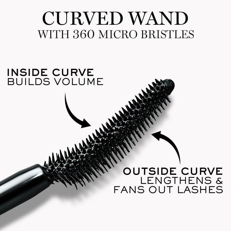 Lancôme Lash Idôle Lash-Lifting & Volumizing Mascara – Instant Volume, Length & Lift – Smudge-Proof, 24H Wear, Lengthening Mascara, Travel Size – Black Mascara