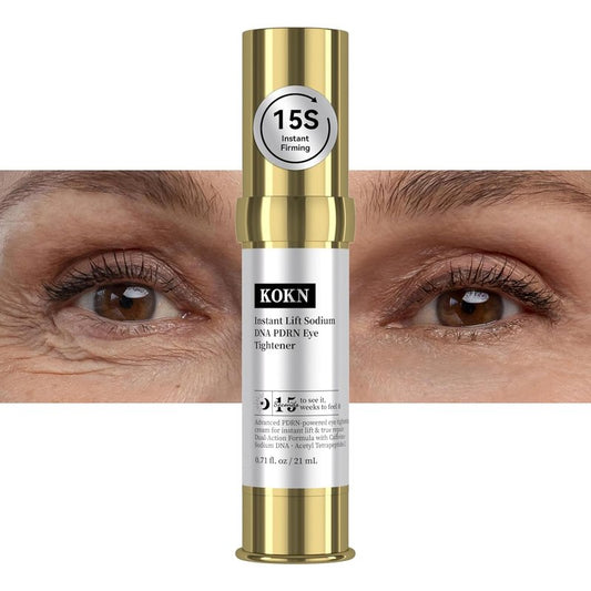 KOKN Instant Firmx Eye & Face Cream - Temporary Eye Tightener for Wrinkles, Puffiness & Bags | 0.71 Fl Oz