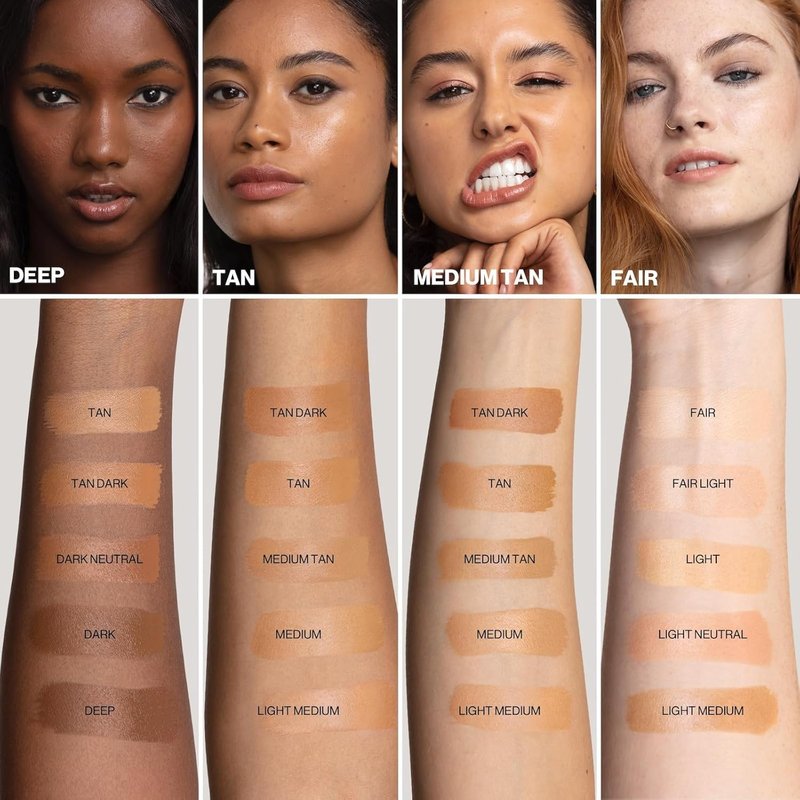 Smashbox Halo Healthy Glow Tinted Moisturizer - SPF 25, 24-Hour Hydration, Natural Dewy Finish | Hyaluronic Acid & Niacinamide