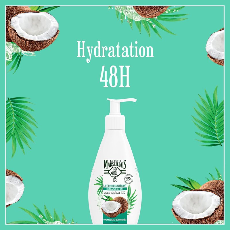 Coconut Body Milk - 48H Moisturizing & Soothing Body Lotion | 250ml