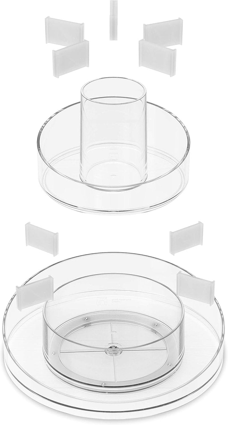 Makeup Organizer - Umbra Cascada Clear Acrylic Design | Compact & Stylish