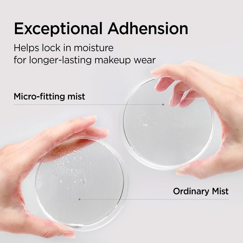 JUNG SAEM MOOL Essential Mool Micro Fitting Mist | Micro-Fine Setting Spray for Makeup & Hydrating Primer for Face with Thermal Spring Water, Long-Lasting Fix & Dewy Finish, Korean Makeup (1.86 Fl Oz)