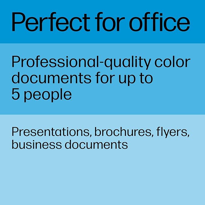 HP OfficeJet Pro 9135e Wireless All-in-One Color Inkjet Printer, Print, scan, Copy, fax, ADF, Duplex Printing Best-for-Office, 3 Month Instant Ink Trial Included, AI-Enabled (404M0A)