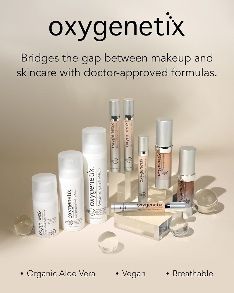 Oxygenetix Oil Control Foundation - Lightweight, Breathable Makeup for Oily Skin | Non-Comedogenic Coverage in Beige