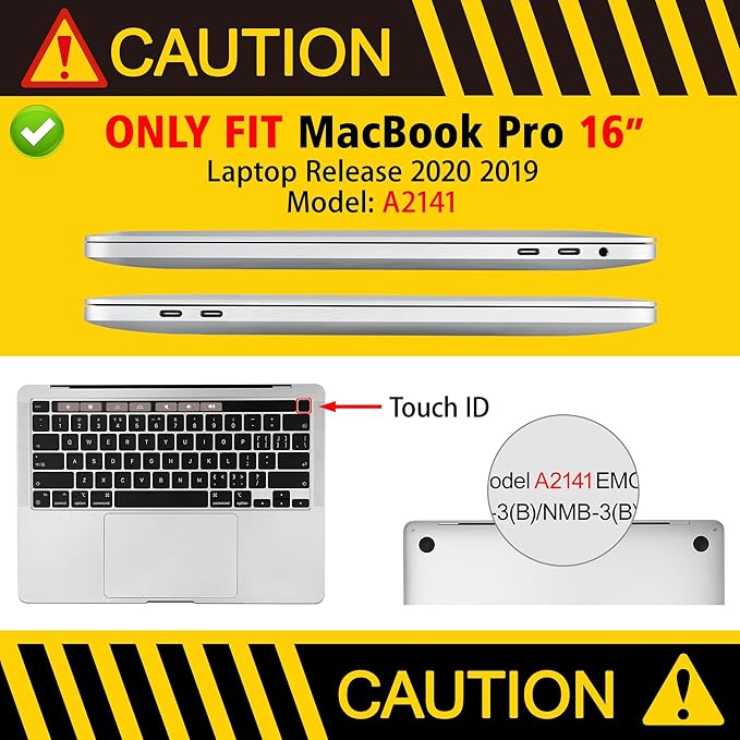 Lepeoac for MacBook Pro 16 inch Case 2019 2020 Release Model A2141, Plastic Hard Shell Cover with Keyboard Cover & Screen Protector for MacBook Pro 16 inch with Touch Bar & Touch ID - Blooming Plants
