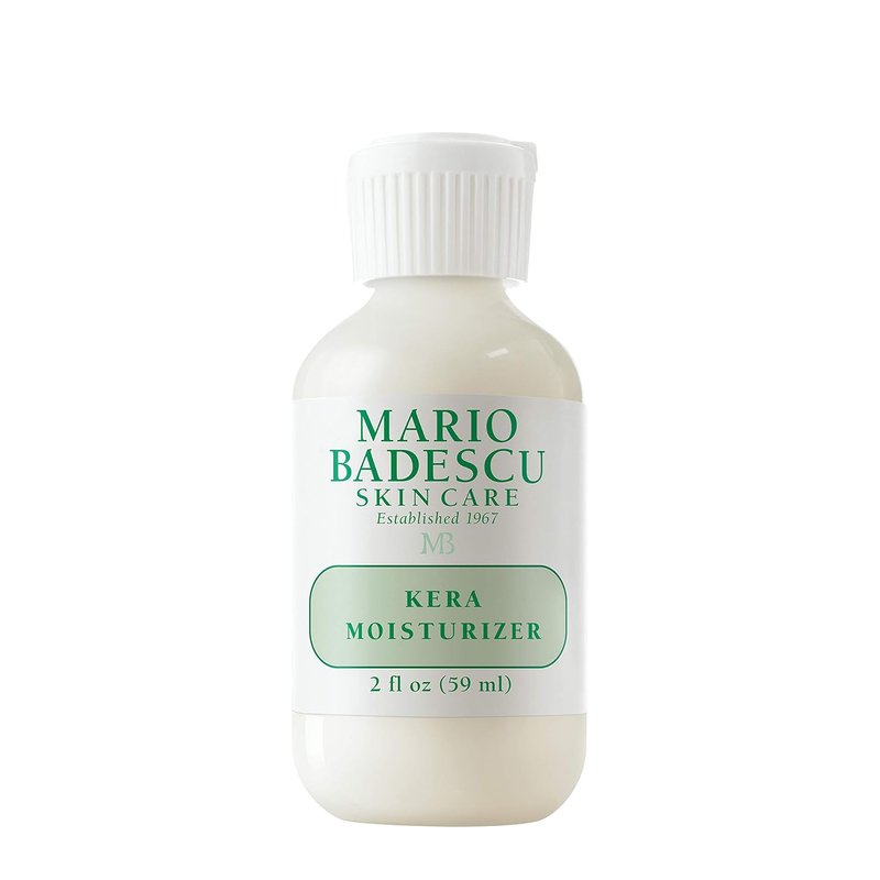 Mario Badescu Kera Face Moisturizer - Hydrating Cream for Dry & Sensitive Skin | Oatmeal & Lemongrass, 2 Fl Oz