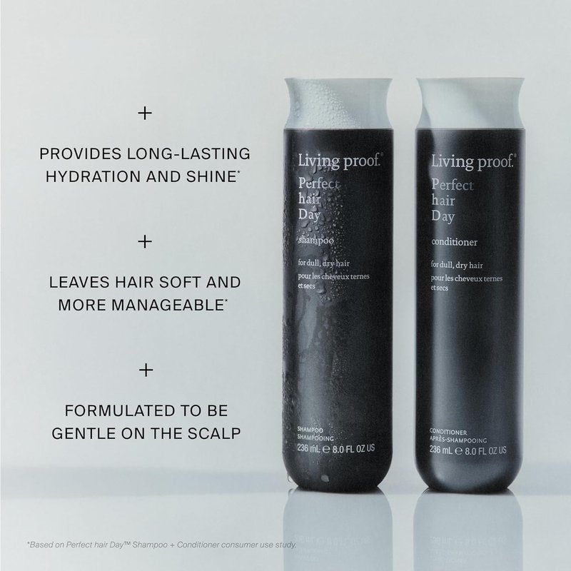 Living proof Perfect hair Day Shampoo Hydrating Shampoo for Women, Gently Cleansing & Enhances Shine, 8 oz