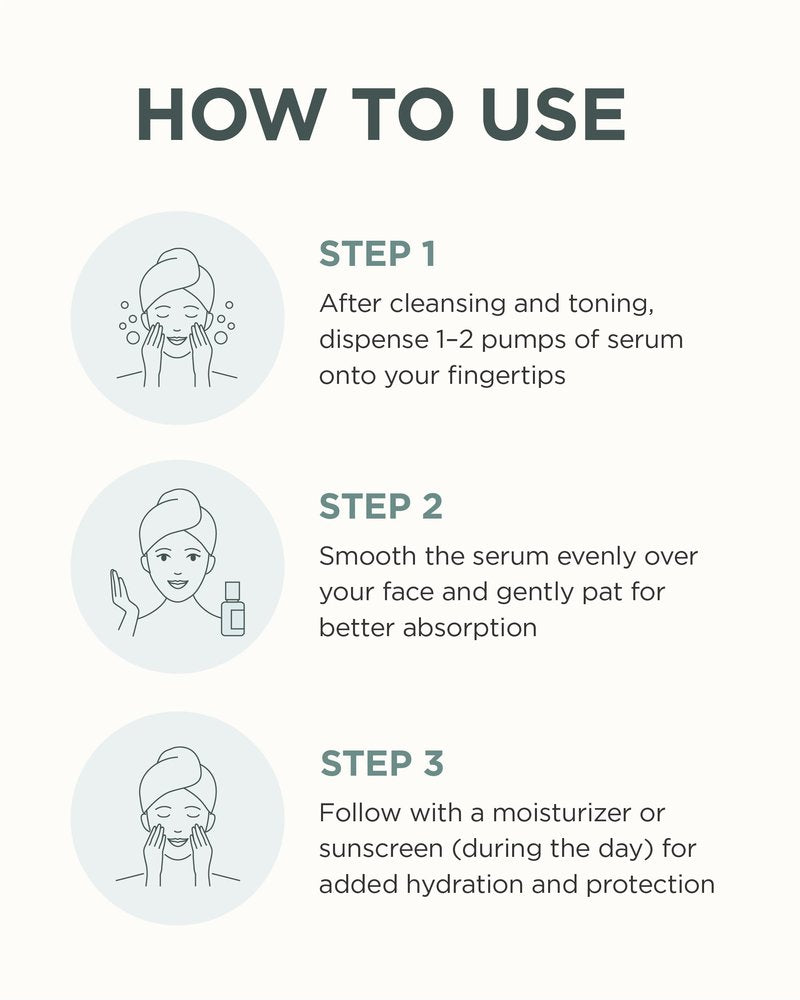 OURWHY Heartleaf Hydra Calming Serum (1.35fl oz) - Soothing & Hydrating Serum for Sensitive Skin. With Heartleaf Extract, Hyaluronic Acid & Panthenol