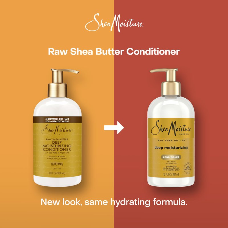 Shea Moisture Conditioner For Curly Hair Raw Shea Butter Restorative Deep Moisturizing Conditioner 13 Oz
