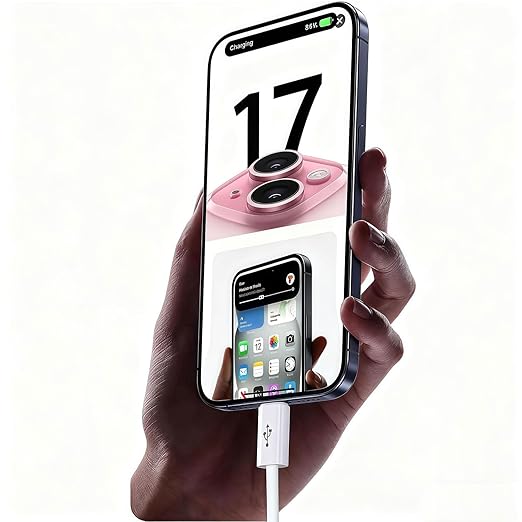 5FT USB C to USB C Woven Cable for iPhone 15/16/17, 16/15 Pro Max, Plus, 17E/16E,Air Car Carplay Charger Cord, AirPods 4,AirPods Pro (2nd/3rd Gen) Fast Charging Cable, iPad Pro/ iPad Air Charger Cable