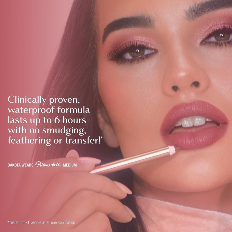 Charlotte Tilbury Lip Cheat Lip Liner Pencil - Fuller-Looking Defined Pout | Waterproof & Enriched with Jojoba Oil