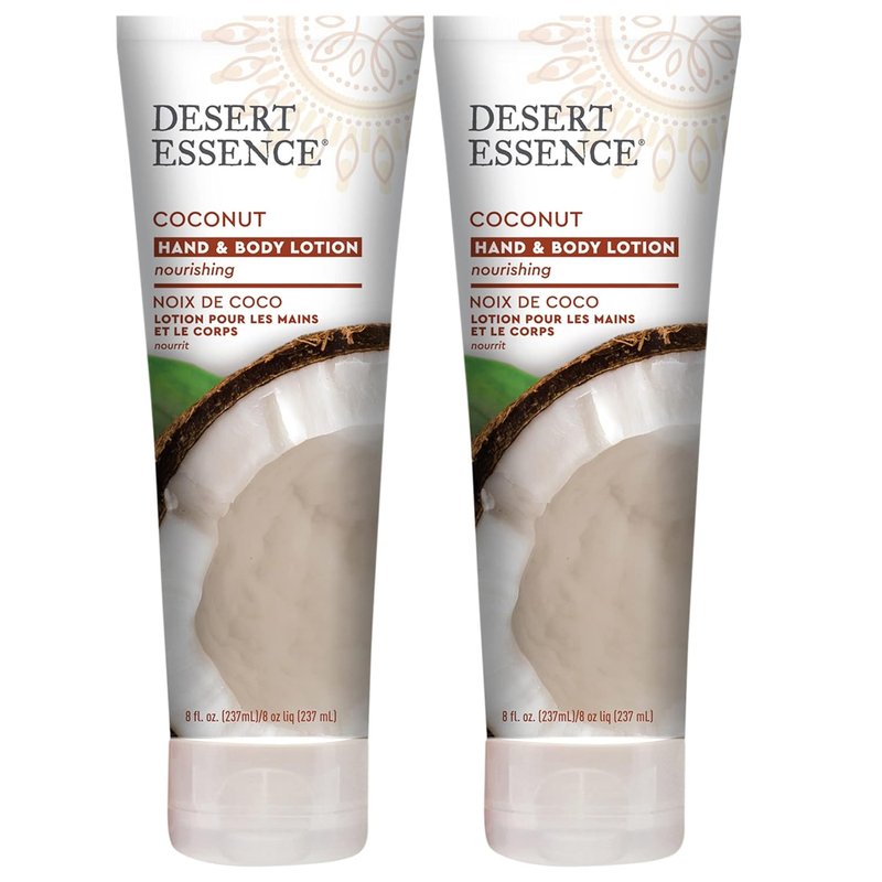 Coconut Hand & Body Lotion - Nourishing Hydration with Shea Butter & Jojoba Oil | 8 Fl Oz - Pack of 2