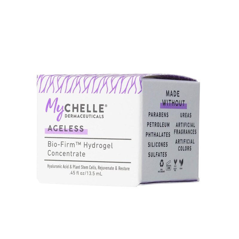 MyCHELLE Bio-Firm Hydrogel Concentrate | Hyaluronic Acid & Plant Stem Cells, 0.45 Fl Oz - Rejuvenates & Reduces Fine Lines