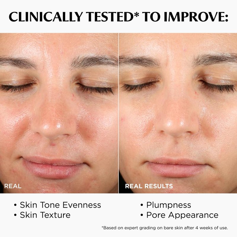 IT Cosmetics CC+ Nude Glow (Deep Bronze) - Medium Coverage Foundation with SPF 40 & Brightening Glow Serum, Lightweight Skin Tint, 2% Niacinamide + Hyaluronic Acid, Up to 24H Hydration - 1.08 fl oz