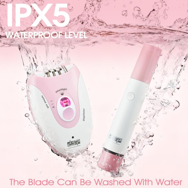Epilators for Women - 2-Speed Hair Removal & Eyebrow Trimmer | Facial & Body Shaver for Legs, Face, Bikini, Arms