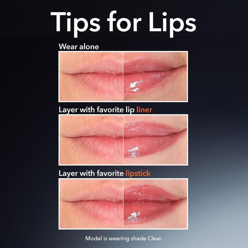 Dr Dennis Gross DermInfusions Plump + Repair Tinted Lip Treatment, Beige - Visibly Plumps & Defines Lips with Hyaluronic Acid & Peptides - Repairs Moisture Barrier - 4 mL