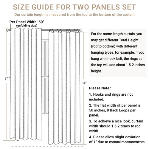 100% Blackout Shield Linen Blackout Curtains for Bedroom 90 Inches Long, Back Tab/Rod Pocket Living Room Drapes, Thermal Insulated Blackout Curtains 2 Panels Set, 50" W x 90" L, Sage
