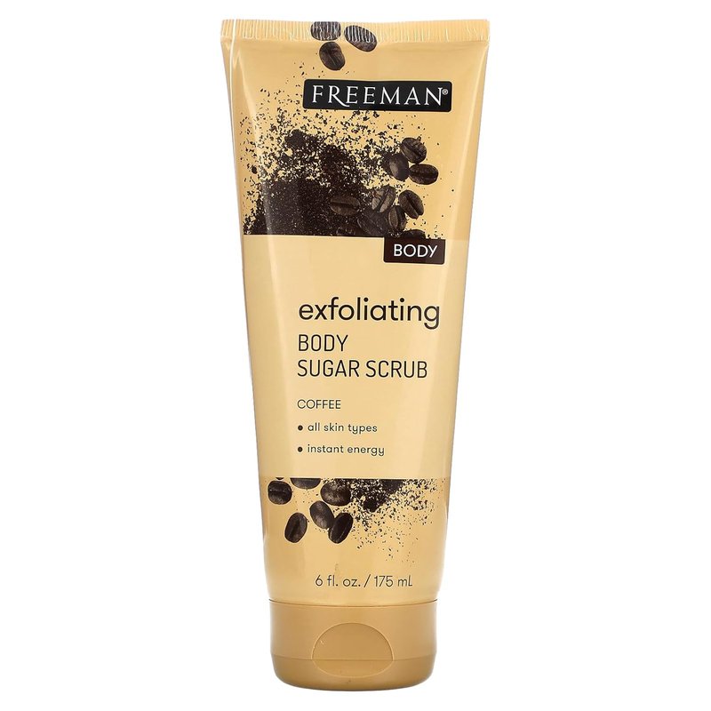 Freeman Exfoliating Body Scrub - Deep Cleansing & Revitalizing | 6 oz Unisex Scrub