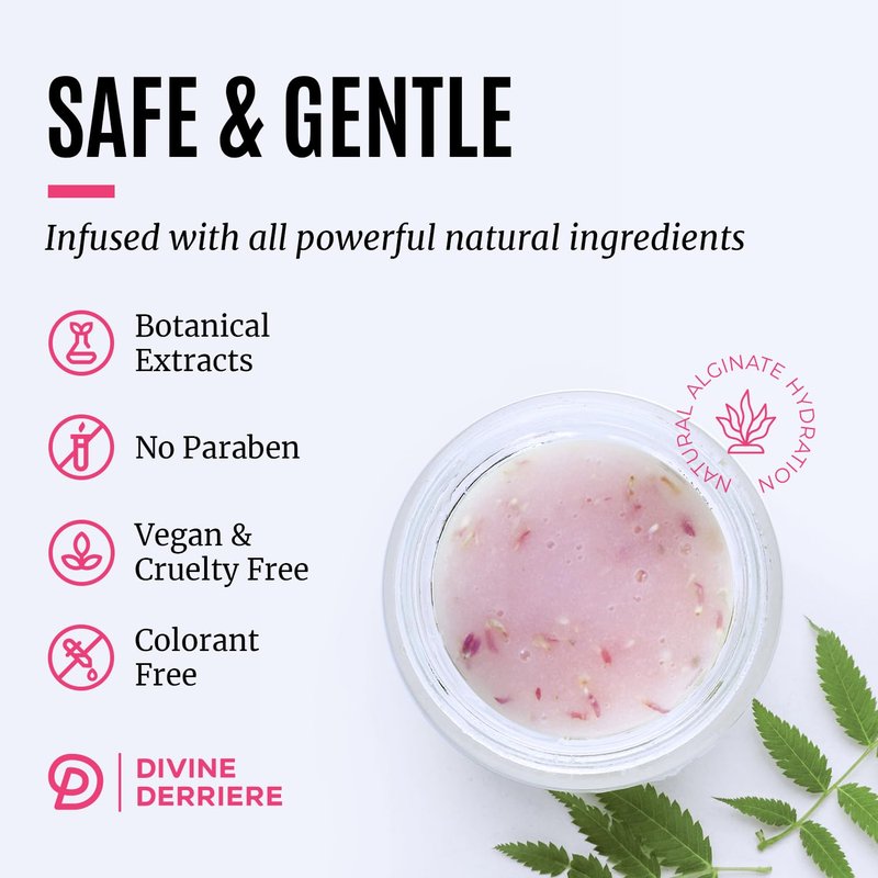 Vajacial Hydrogel Mask - Premium Deeply Purifying Jelly Mask with Bulgarian Rose Petals | Hydrating Peel-Off Kit