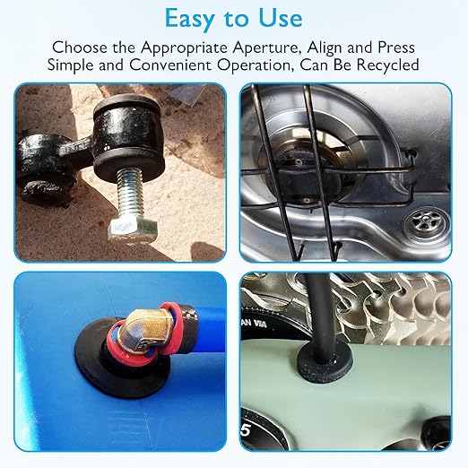 BOPOREAE 2 Pcs 2-7/16" Drill Hole, 1-15/16" ID Silicone Rubber Grommets for Wiring, Large Top Hat Grommets for Tube Cable, Waterproof L-Shape O-Ring Seal Hose Gasket in Hydroponic Irrigation System