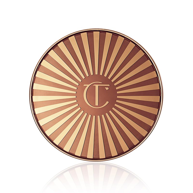 Charlotte Tilbury Beautiful Skin Face Makeup & Body Cream Bronzer - Hydrating Hyaluronic Acid & Pro Vitamin D3 to Blur for a Sun-Kissed Glow - Up to 16Hr Wear, Sweat & Humidity Proof - 3 Tan