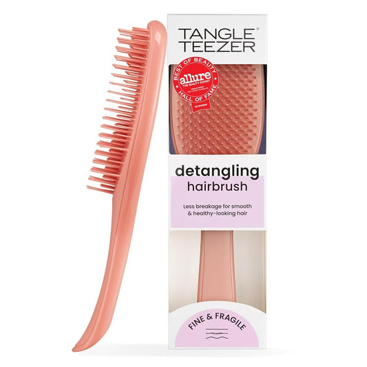 Tangle Teezer Fine Detangler Brush - Ultimate Dry & Wet Hair Brush for Fine Hair Types | Sweet Cinnamon Color