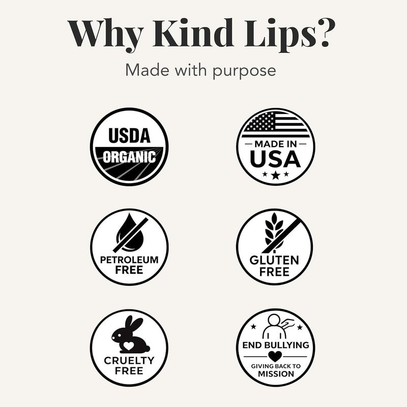 Natural Beeswax Lip Balm Variety Pack | Moisturizing Care for Dry Lips - 3 Pack Gift Set