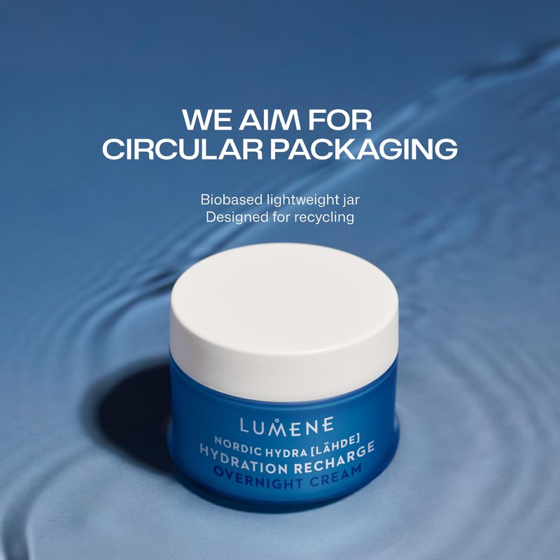 Lumene Nordic Hydra [LÄHDE] Intense Hydration Night Cream | Instant Hydration for Night Time Renewal | Plumps & Smooths Dehydrated Skin | With Organic Nordic Birch Sap | Vegan | 50ml