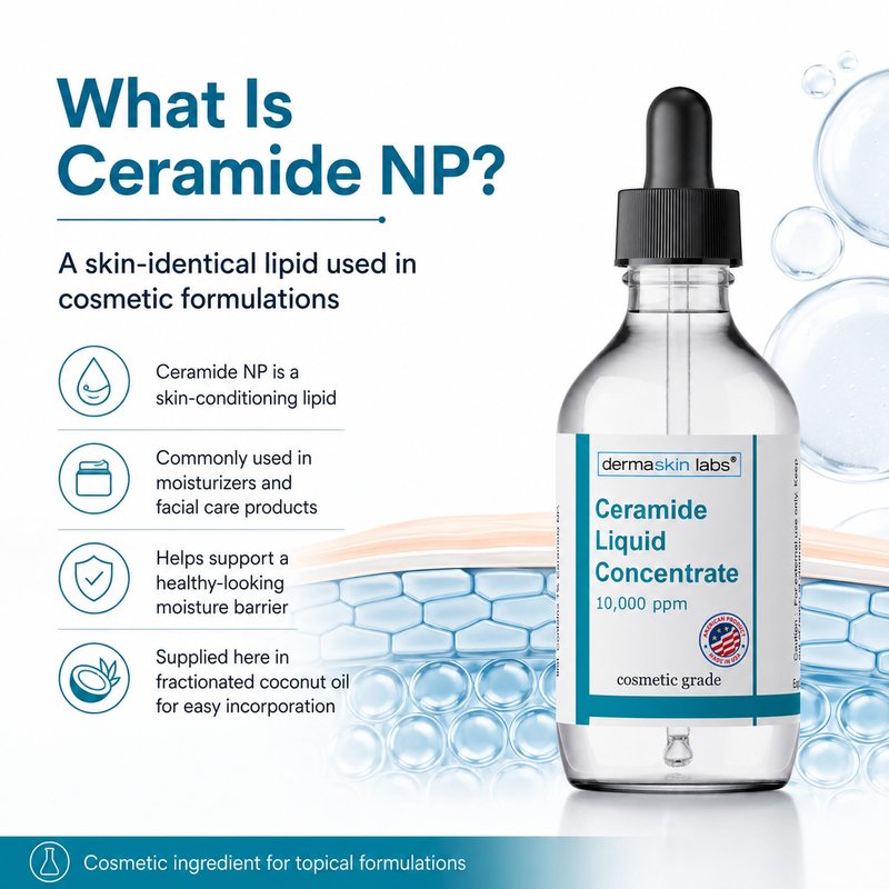 Ceramide Concentrate Liquid Ceramides Serum Complex Add to you Cosmetic Product Make your Own Skin Serum Cream Lotion Hair Mask