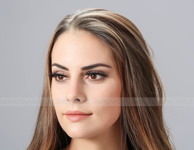 EMILYSTORES Eyelash Extensions 0.25mm Thickness C Curl Individual Volume Fake Eye Lashes (12MM)