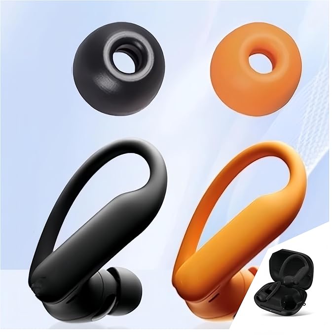 Eartips for Powerbeats Pro 2 Replacement Ear Tips 5 Pairs - Designed Exclusively for Beats Powerbeats Pro 2(2024), Not Fit Pro 1st Gen - Sport Anti-Slip Silicone Earbud Tips, Secure Gym/Running Fit