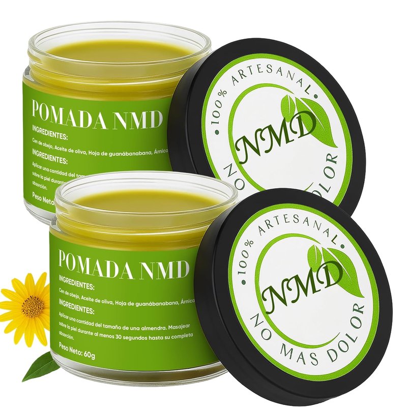 NMD Pomade for Pain Relief - Moisturizing Cream for Soothing Skin | 2 oz