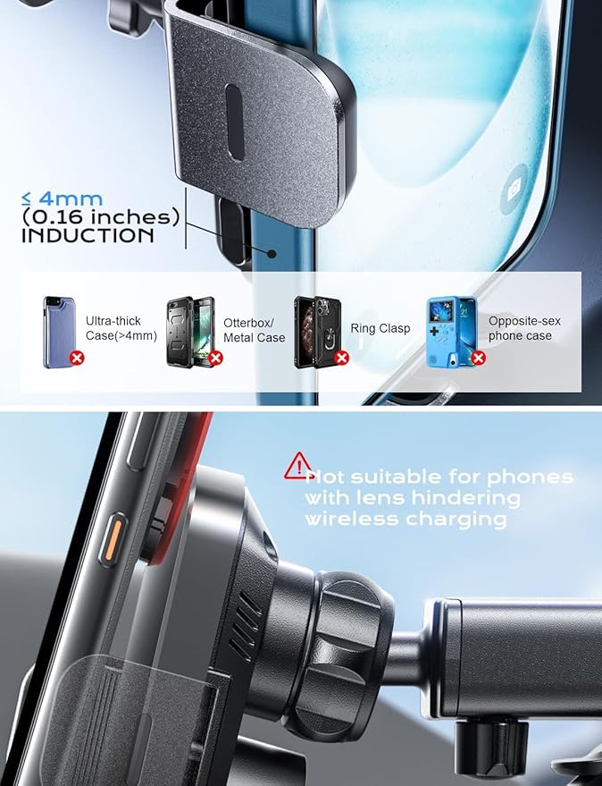 CHGeek [Upgraded Version] Quick Charge 3.0 Cigarette Lighter Adapter, CHGeek 180W 12V/24V 3-Socket Car Power DC Outlet Splitter with 8.5A 4 USB Charging Ports & LED Voltmeter Power Switch Car Charger