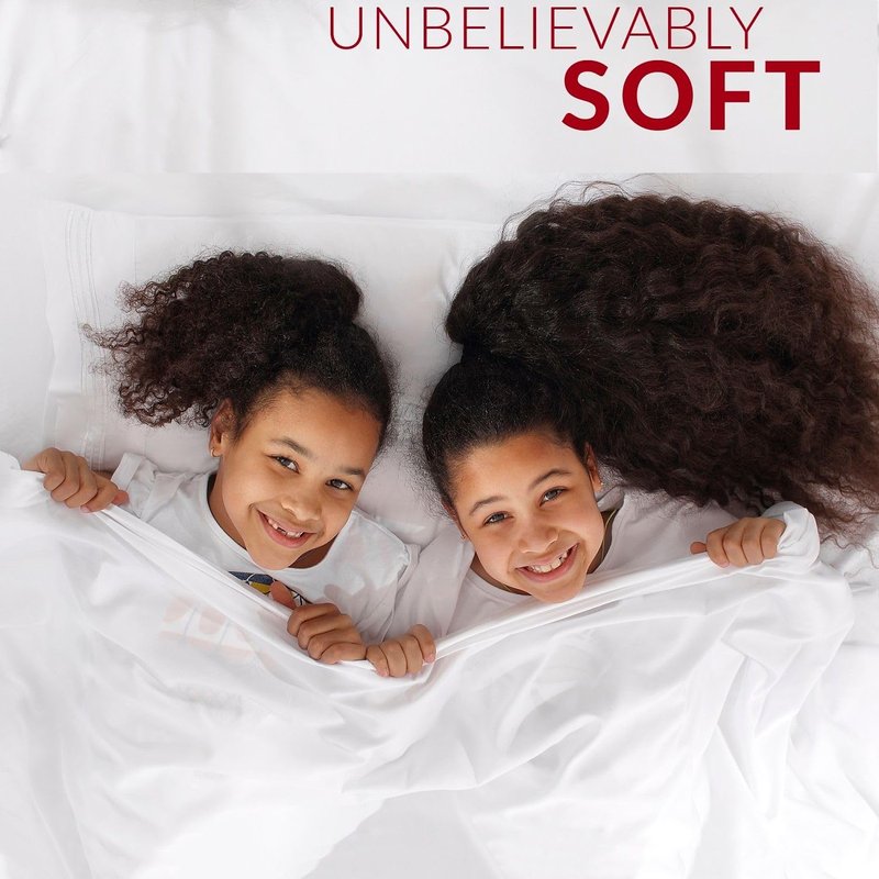 Mellanni Twin XL Sheets Set - 3 PC Iconic Collection Bedding - Hotel Luxury, Extra Soft, Cooling Bed Sheets - Wrinkle, Fade, Stain Resistant (Twin Extra Long, Burgundy)