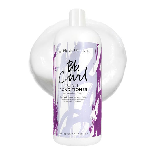 Bumble and bumble. Curl 3-in-1 Conditioner - Leave-In, Rinse Out, CoWash | Anti-Frizz, Color Safe for Curly, Coily Hair | Jojoba, Avocado, Coconut Oil