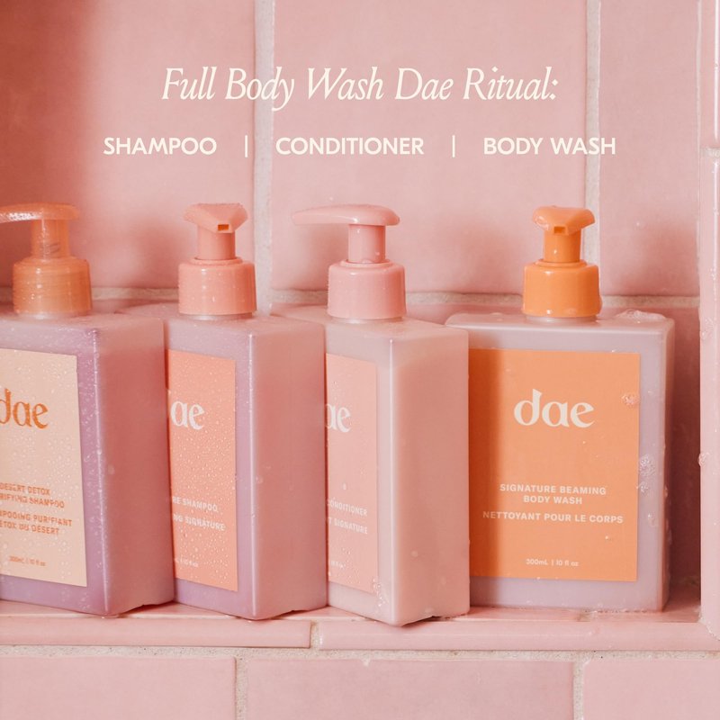 DAE Signature Beaming Body Wash - Softens, Nourishes & Locks in Moisture (10 oz)