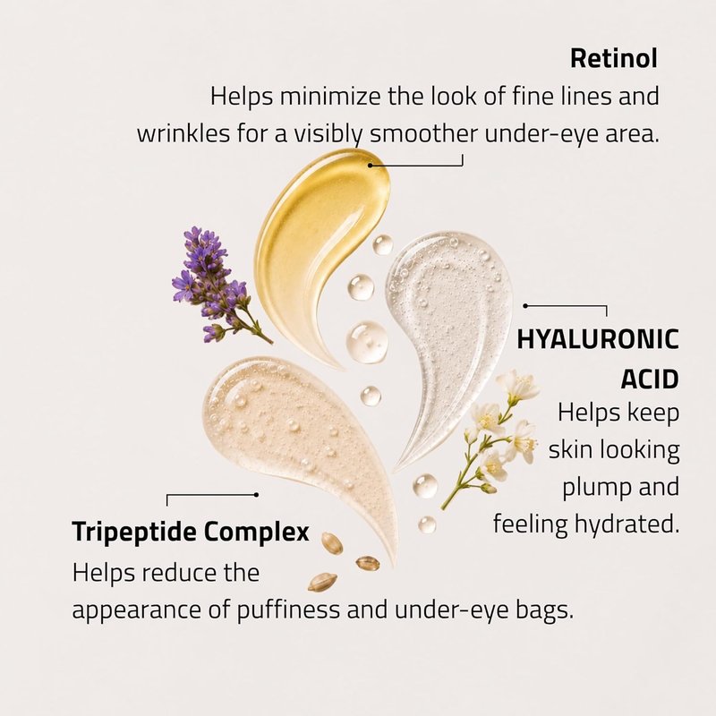Retinol Cream for Face - Firming Night Moisturizer with Hyaluronic Acid, Ginseng & Green Tea | 2oz