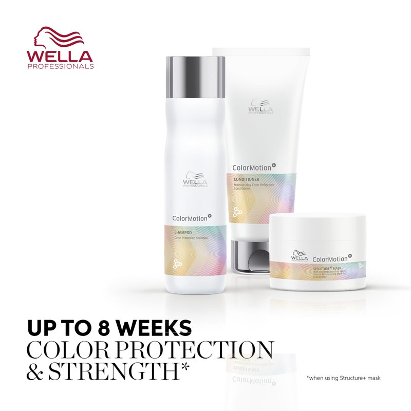 Wella Professionals ColorMotion+ Structure+ Bonding Mask | Intense Deep Conditioning Treatment | Preserves Hair Color Vibrancy | 5.07 Fl Oz