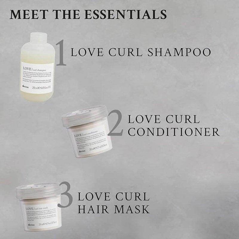 Davines LOVE Curl Controller - Anti-Frizz Cream for Wavy & Curly Hair | Defines Texture, 5.07 Fl Oz