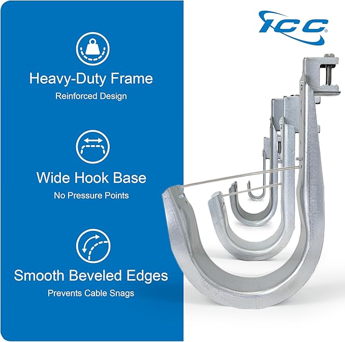 ICC J-Hook in 25 Pack (Beam Clamp, 4 in)