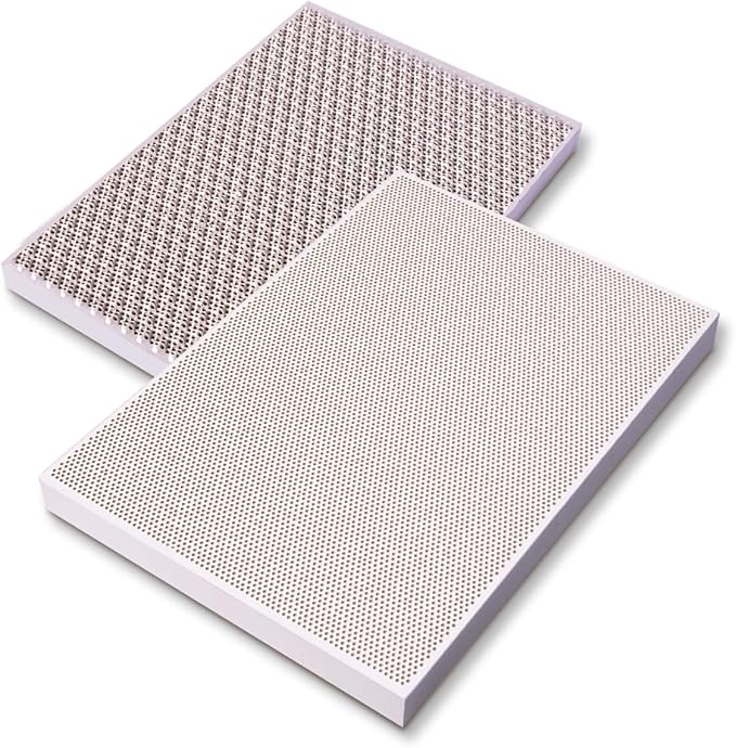 A square honeycomb ceramic welding plate Jewelry welding block Ceramic welding plate Welding parts, jewelry making, smelting and casting tools and more.