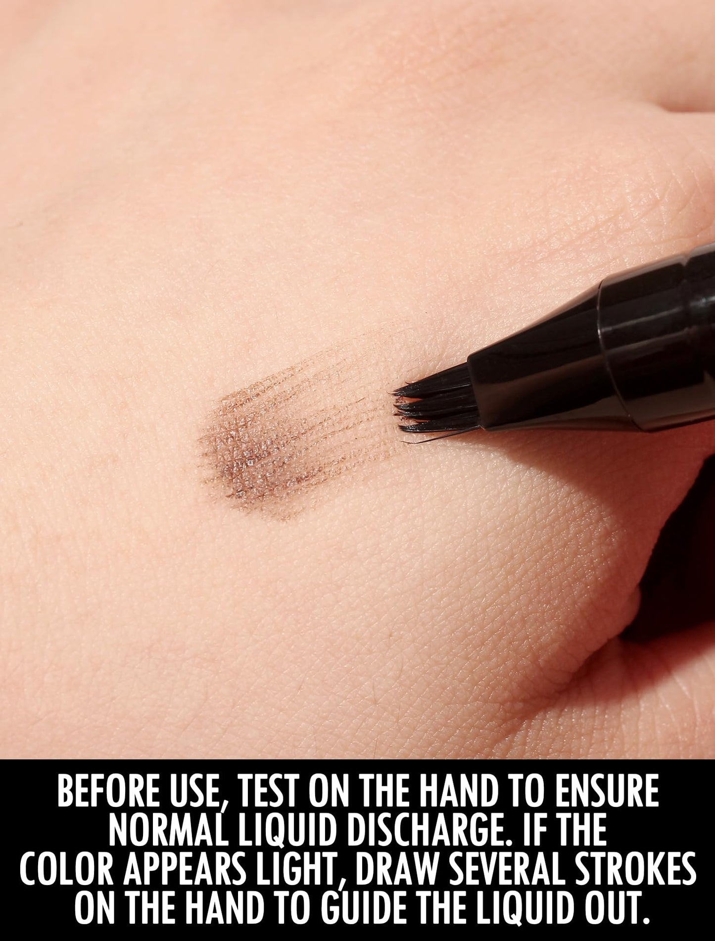 Anglicolor Eyebrow Pen, Angled Brow Brush, Microblading Eyebrow Pencils for Women, Natural Brow Pen, Eyebrow Brush To Hair-Like Strokes Long-Lasting, Waterproof, Smudge-Proof (02 Tawny Brown)